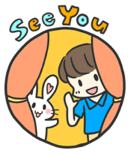 with waffy rabbit sticker #6867341