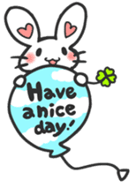 with waffy rabbit sticker #6867342