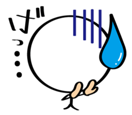 pretty stick human4 sticker #6867514