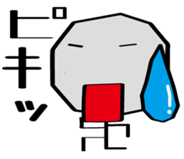 pretty stick human4 sticker #6867519