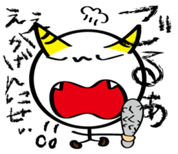 pretty stick human4 sticker #6867525