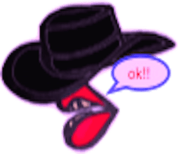 hat and rips sticker #6867984