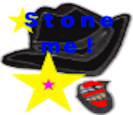 hat and rips sticker #6867985