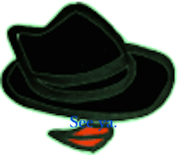 hat and rips sticker #6867989