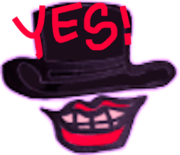 hat and rips sticker #6867994