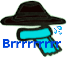 hat and rips sticker #6868004