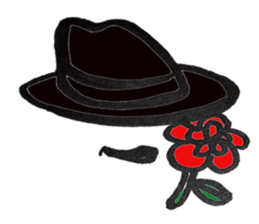 hat and rips sticker #6868005