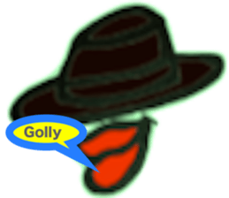 hat and rips sticker #6868011