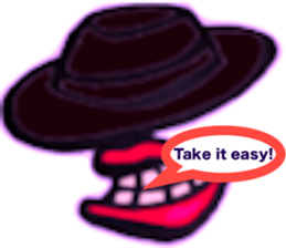 hat and rips sticker #6868013