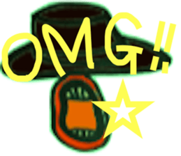 hat and rips sticker #6868014