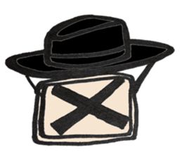 hat and rips sticker #6868016