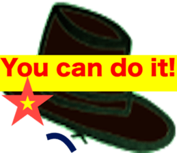 hat and rips sticker #6868018