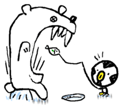 No good penguin sticker #6868242