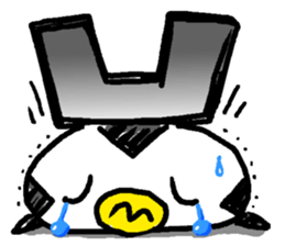 No good penguin sticker #6868251