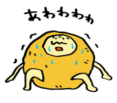 Old bird of the potato sticker #6868325