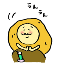 Old bird of the potato sticker #6868341