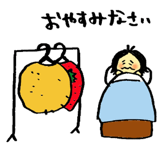 Old bird of the potato sticker #6868361