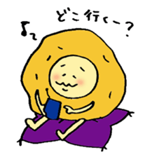 Old bird of the potato sticker #6868380