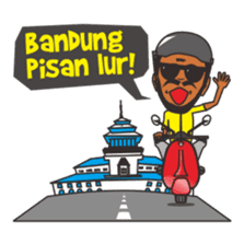 Mang Jaja: Bandung People! sticker #6868637