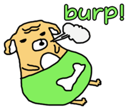 Wrinkles the Dog sticker #6868723