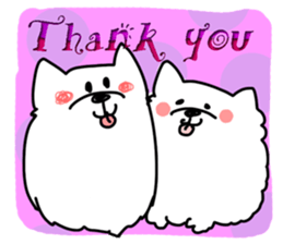 dog sticker Maruko&Hinata sticker #6869424