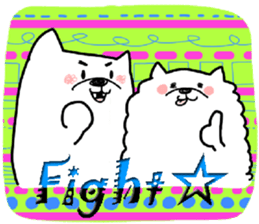 dog sticker Maruko&Hinata sticker #6869441