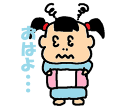 A blood type is B Satchan sticker #6870065