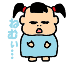 A blood type is B Satchan sticker #6870067