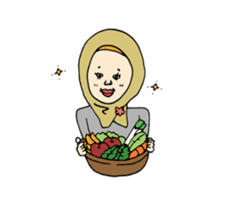 OMOTENASHI Japan Hijab Girls Vol.1 sticker #6870225