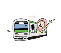 OMOTENASHI Japan Hijab Girls Vol.1 sticker #6870226