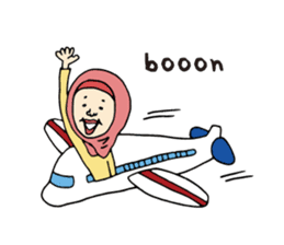 OMOTENASHI Japan Hijab Girls Vol.1 sticker #6870227