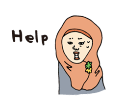 OMOTENASHI Japan Hijab Girls Vol.1 sticker #6870231