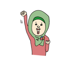 OMOTENASHI Japan Hijab Girls Vol.1 sticker #6870235