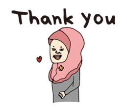 OMOTENASHI Japan Hijab Girls Vol.1 sticker #6870236