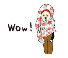 OMOTENASHI Japan Hijab Girls Vol.1 sticker #6870237