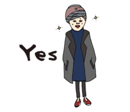 OMOTENASHI Japan Hijab Girls Vol.1 sticker #6870238