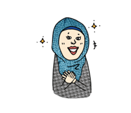 OMOTENASHI Japan Hijab Girls Vol.1 sticker #6870241