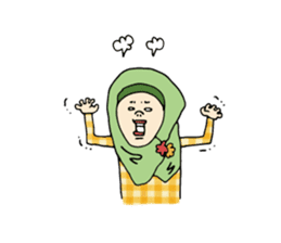 OMOTENASHI Japan Hijab Girls Vol.1 sticker #6870244