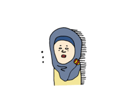 OMOTENASHI Japan Hijab Girls Vol.1 sticker #6870245