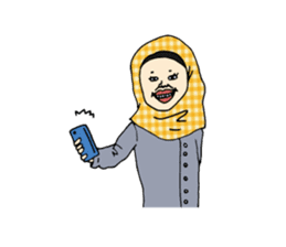 OMOTENASHI Japan Hijab Girls Vol.1 sticker #6870249