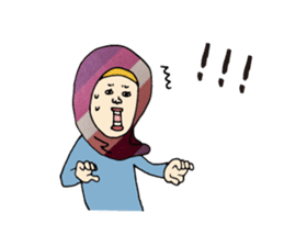 OMOTENASHI Japan Hijab Girls Vol.1 sticker #6870252