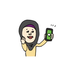 OMOTENASHI Japan Hijab Girls Vol.1 sticker #6870254