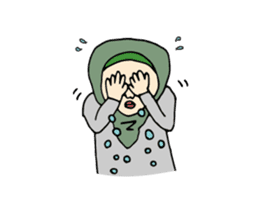 OMOTENASHI Japan Hijab Girls Vol.1 sticker #6870259