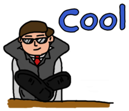 The busy businessman sticker #6870464