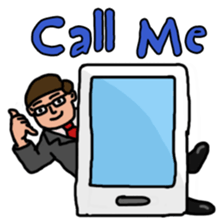 The busy businessman sticker #6870474