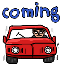 The busy businessman sticker #6870475