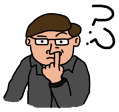 The busy businessman sticker #6870482