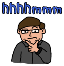 The busy businessman sticker #6870483