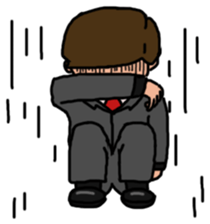 The busy businessman sticker #6870487