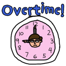 The busy businessman sticker #6870493